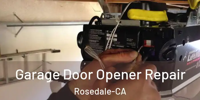 Garage Door Opener Repair Rosedale-CA